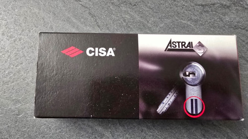Cilindro cisa astral - cisa,